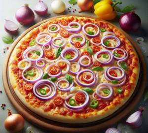 Onion Capcicum Pizaa