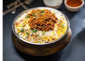 Mutton Keema Biryani