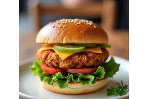 Chicken Burger.