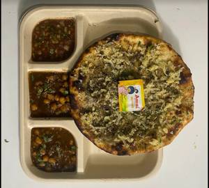 Aloo pyaz kulcha atta