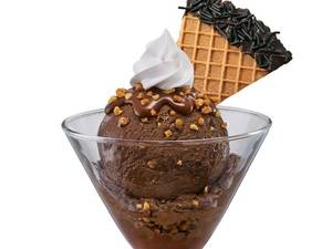 Chocolate & Roasted Hazelnut Gelato Sundae