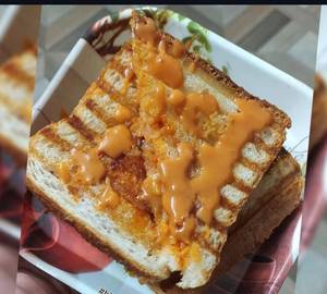 Veg cheese sandwich GRILLED IN DESI GHEE