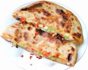 Chilli Cheese Parotha
