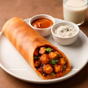 Schezwan Paneer Cheese Dosa