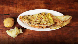 Stuffed Aloo Naan