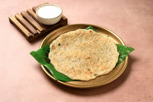 Sabudana Dosa (upvas) With Sweet Dahi