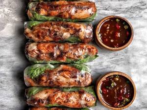 Protein Chicken Rice Wrap