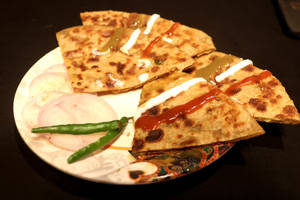 Matar Paratha