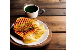 Grilled Mushroom Sandwich