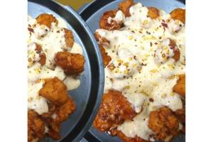 Cheesy Crunchy Chicken Popcorn