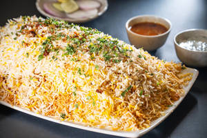 Chicken Dum Biryani Jumbo Pack [Serves 6-7]