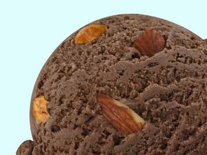 Chocolate Almond Praline Ice Cream