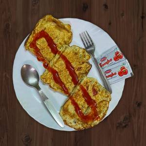 Egg Toast ( 2 Eggs & 4 bread)