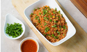 Schezwan Fried Rice Veg