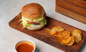 Panner Tikka Burger
