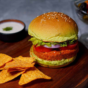 Maha Nutrella Soya Burger With Ranch Yoghurt {2x Protein}