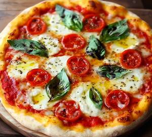 Veg margherita pizza