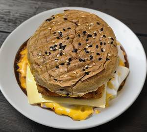 Panner With Cheese Fully Loaded Tummy Tikki Burger