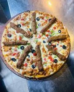 Seekh Kebab Pizza