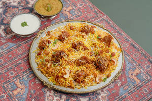 Zafrani Mutton Dum Biryani