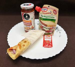 Schezwan Double Egg Roll