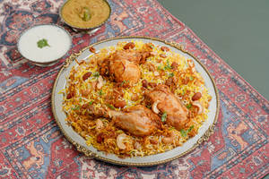Zafrani Chicken Dum Biryani