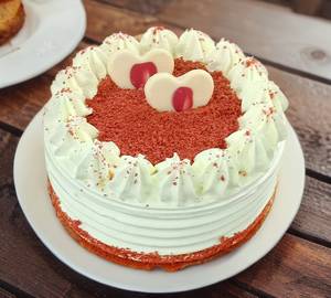 Eggless Red Velvet Cake Round 500 Grams