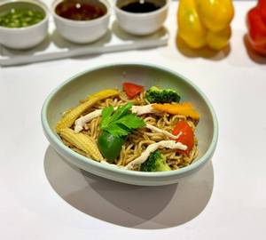 Chicken Pan Fried Noodles