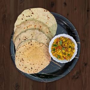 Roti (3 Pcs) + Egg (2 pcs) Bhurji