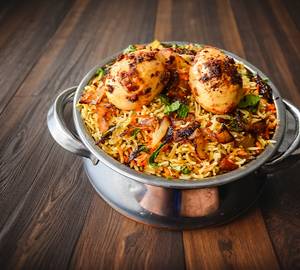 Hyderabadi egg biryani