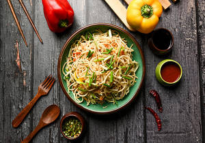 Burnt Garlic Noodles