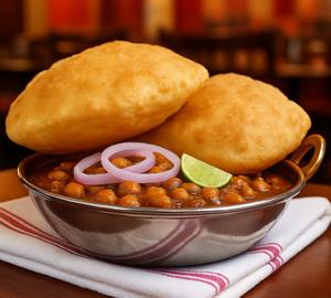 Chola + Bhatura 2 + Raita 