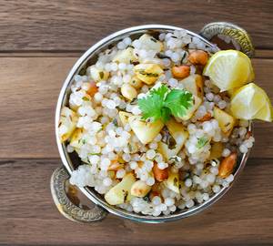 Sabudana Khichdi + Curd