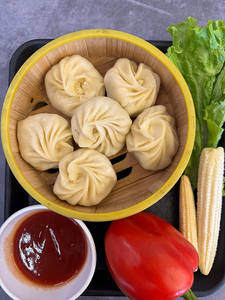Paneer Steam Momos [6 Pc]