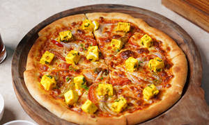 Grilled Paneer Pizza