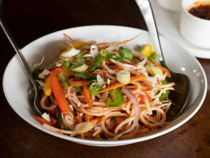 Veg Hakka Noodles