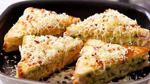 Veg. Masala Cheese Toast