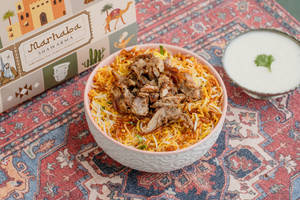 Biryani Rice With Shawarma Chicken