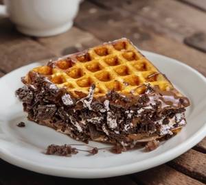 Cookie crunch waffle