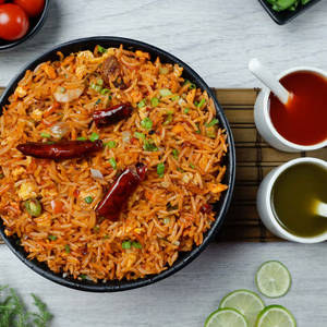 Schezwan Fried Rice Mixed