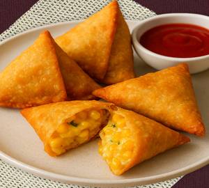 Cheese Corn Samosa 10 pieces