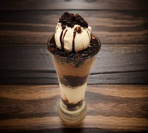 Brownie Sunrise Sundae