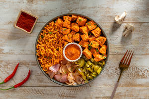 High Protein Portugal Peri Peri Chicken Rice Bowl