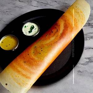 Mixed egg ghee dosa