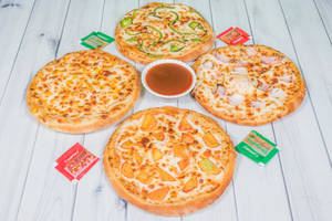 Veg Single Pizza Combo -Small [7 Inches] 