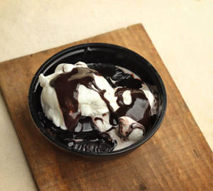Brownie With Hot Chocolate