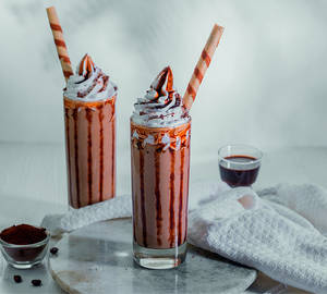 Coffee Mocha Ice Cream Coffee Frappe - (300 Ml)