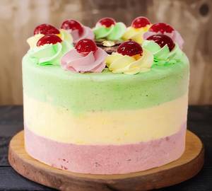 Cassata Cake Eggless