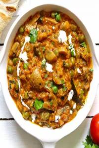 Matar Mushroom Masala