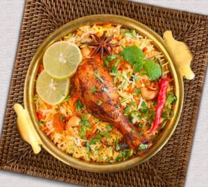 Chicken biryani full(4pcs)